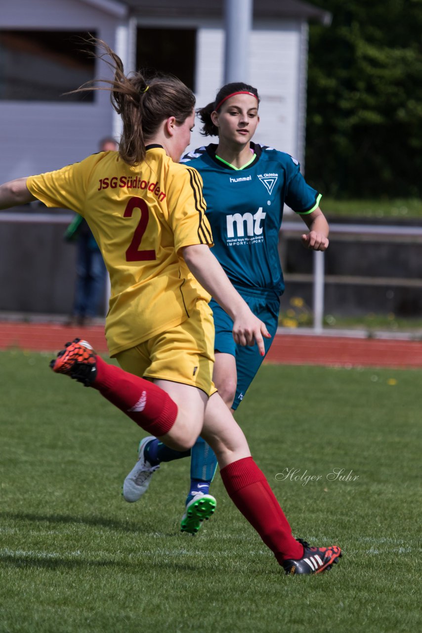 Bild 401 - B-Juniorinnen VfL Oldesloe - JSG Sdtondern : Ergebnis: 2:0